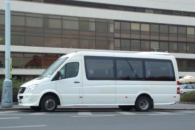 Autobusu parks Rīga mikroautobuss Mercedes Benz Sprinter LUX klase