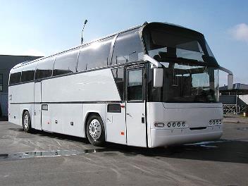 Bus rental in Latvia Riga Setra Neoplan VanHool