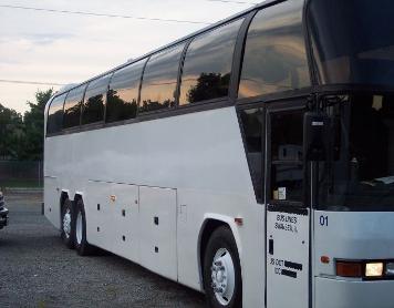 Bus rental in Latvia Riga Setra Neoplan VanHool